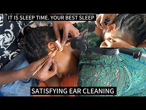 Deep Ear Cleaning & Hair Scratching ASMR on My Sister | Realistic Tingles for Sleep & Relaxation