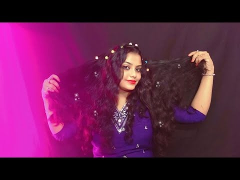 ASMR Doing My Own Hairplay ( Hair Brushing, Sprey Sound, Scalped Massage ) Roleplay ✨💆