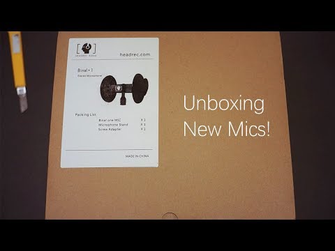 ASMR Unboxing - Headrec Binal One