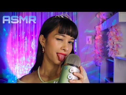 ASMR pra quem só dorme com SONS DE BOCA ( mouth sounds) 👄