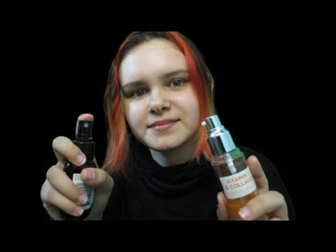 Kinda Chaotic ASMR | Doing your skincare while testing my new green screen