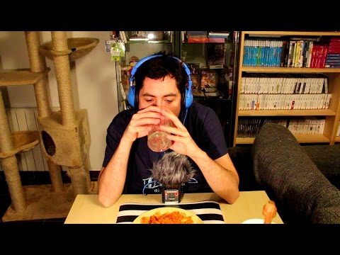 Riz au poulet et aux légumes [ ASMR français ]
