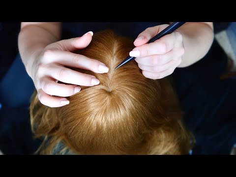 ASMR | Scalp Check & Scalp Treatment | Soft Spoken