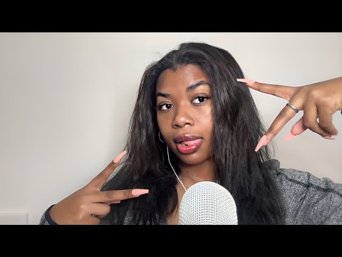 ASMR🎙️|Long Nail Tapping💅🏾 + Mouth Sounds👄 For Deeeeeeep Sleep😴🛌