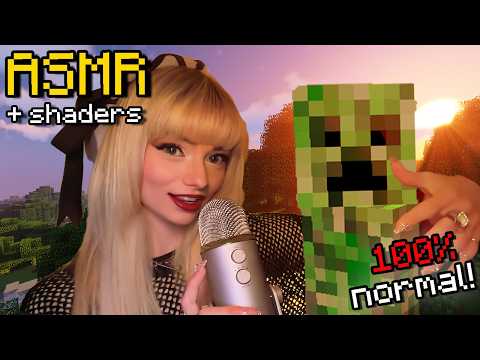 trying to do ASMR in modded Minecraft
