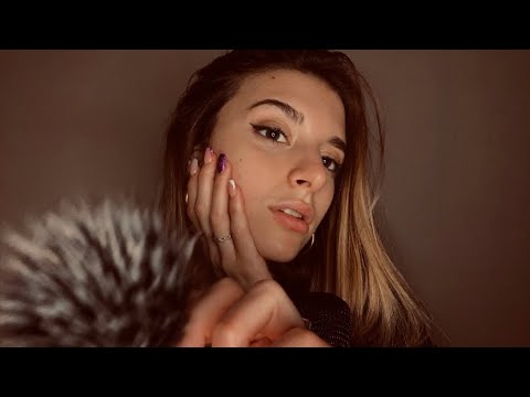 Camera brushing&mouth sounds |ASMR ITA