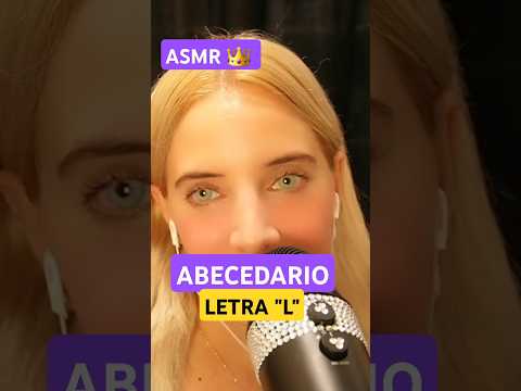 ASMR ABECEDARIO LETRA "K" #ASMR #asmr #asmrespañol #asmrargentina #relax #dormirbien #abecedario
