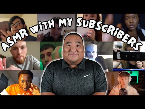 ASMR WITH MY SUBSCRIBERS 🫶