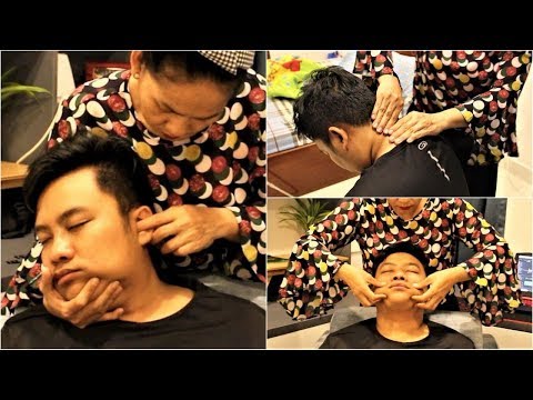 ASMR Relaxing Head Massage by my Mother !!! Quarantine Time Massage