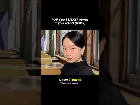 Part 2 | Your STALKER comes to school #asmr #asmrhorror #asmrroleplay #asmrsounds #asmrcommunity