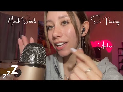 Dakota b ASMR Intro Compilation |  Personal Attention, Mouth Sounds, Upclose, Spit Painting