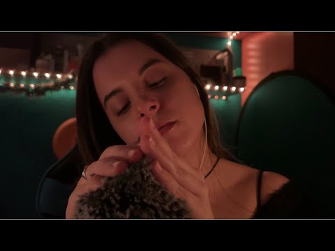 ASMR con luz tenue ~ especial lluvia y peluchin ♡