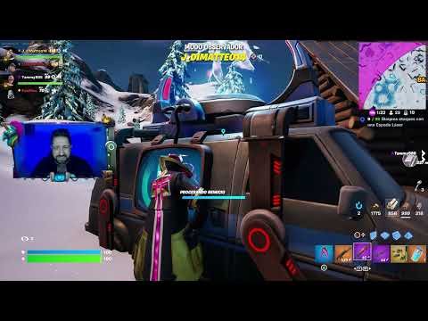 GAMEPLAY en ASMR - PARTIDA DE FORTNITE EN ESCUADRONES