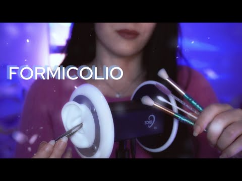 ASMR INTENSO al 3Dio Curo la tua immunità al formicolio (No Talking)
