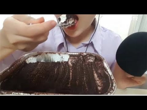 ASMR CAKE * ㅇㄱㄹㅇㅂㅂㅂㄱ 초코케이크 케익 이팅사운드 노토킹 먹방 Chocolate Cream CAKE Eating Sounds No talking Mukbang