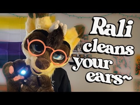 Furry ASMR | Rali gives you a checkup! (Ear cleaning, doctor roleplay)