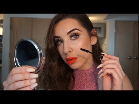 ASMR Makeup Class | Eyelash Application Tutorial