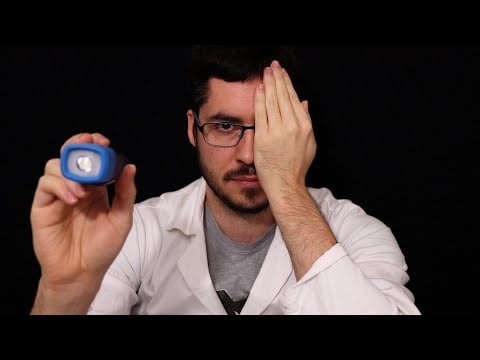 ASMR Examen médical crânien du système nerveux super rapide