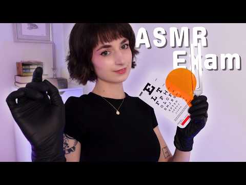 Examining You 👩🏻‍⚕️ Facial, Eyes, and Hearing Exam ASMR Roleplay
