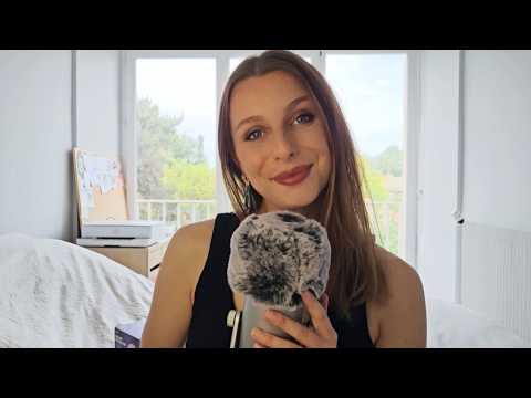 ASMR - On papote avant d'aller dormir 😴 (chuchotements proches du micro)