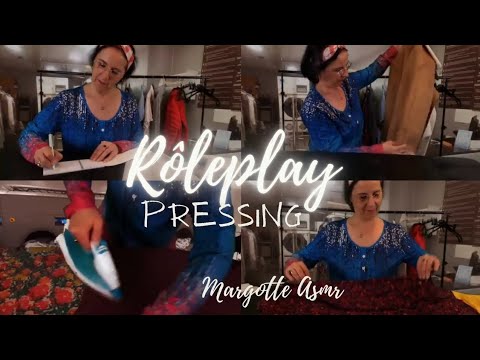 Asmr français, Rôleplay "Pressing" pour celles et ceux qui me l'ont redemandé 👚🧥👗👖👔