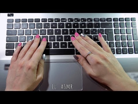 ASMR Typing on Laptop KEYBOARD, for sleep. ♥ [No talking]