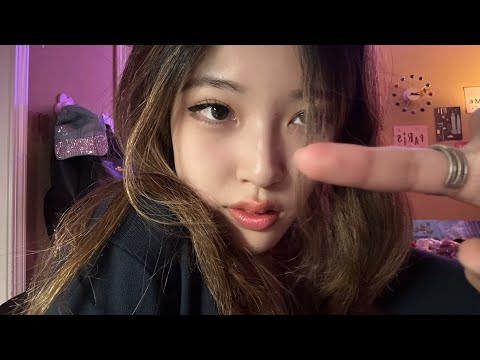 ASMR Soft touches on Your Face ~ 💕Gentle hand movements and layered sounds for tingles! 💆