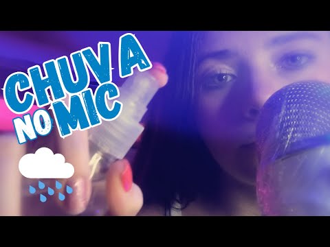 ASMR Chuva no Microfone - Sonho Relaxante