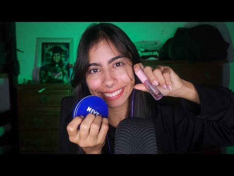 ASMR - TE COLOCANDO PRA DORMIR (atenção pessoal, toques na tela, sussurros)