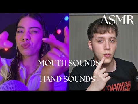 ASMR MOUTH SOUNDS + HAND SOUNDS ✨RAPIDO & AGRESIVO con @tatsumiasmr 