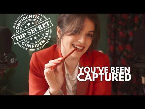 ASMR Flirty Spanish Spy Asks You Weird Questions 😈