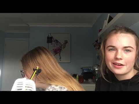 ASMR HAIR TRIGGERS WITH MY SIS