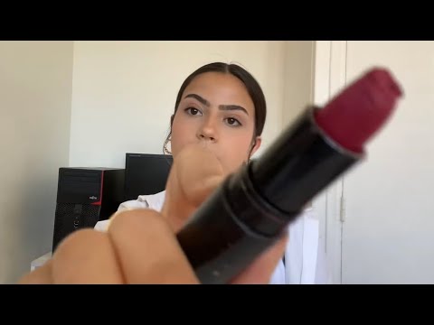 asmr- doing your makeup in 1 min for a party (veryyy fastttt)