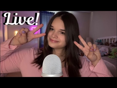 ASMR Lets Do Your FAV Triggers Live!
