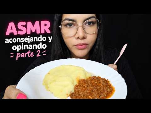 ASMR almorzando y opinando parte 2 | ASMR comiendo 
