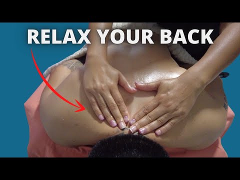 Your Back Needs This Massage | Professional Back Session | Relaxing ASMR