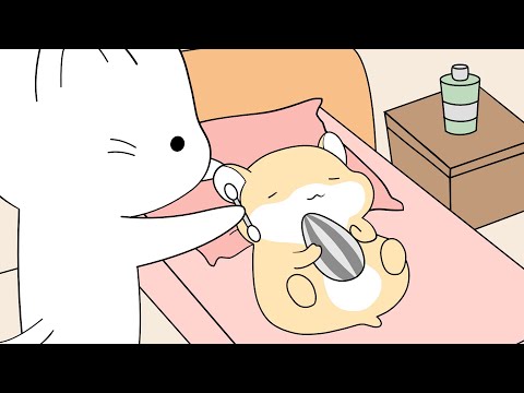 ear cleaning and massage | ASMR animation