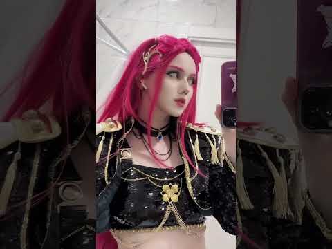 Cosplaying HUNTR/X! Mira ✨​⁠ #kpopdemonhunters #huntrix #mirakpopdemonhunters #cosplay