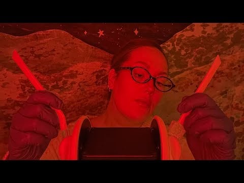 ASMR | External Ear Cleaning - Soft Whispers, Rough Sponge, Wet Wipes & More!