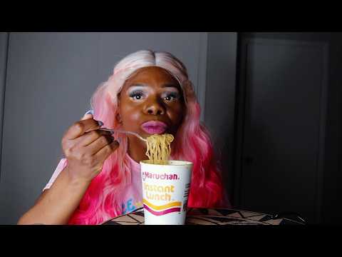 Cup Of Noodles ASMR Eating Sounds