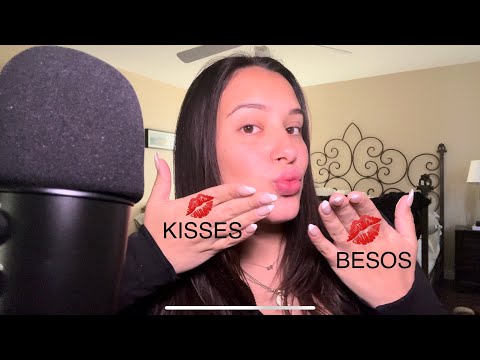 ASMR~ Giving you Kisses/Besitos (Spanglish)😘