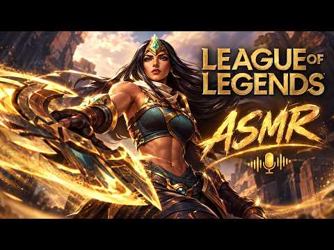 ASMR - Um milagre aconteceu nessa partida rsrs (Jogando LOL)