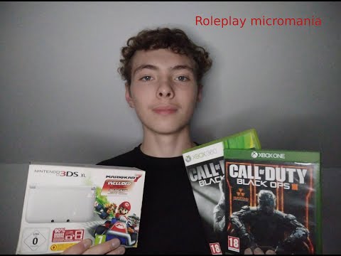 ASMR FR : Roleplay 🎮vendeur micromania🎮