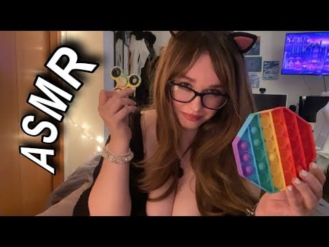 ASMR - Showing Off My Fidget Toy Collection! (Soft Spoken)