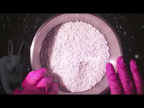 LATEX GLOVES 🤍  SNOWY 🐰  [[ASMR]]