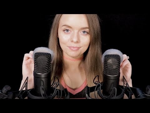 ASMR | Dual Mic Brushing (Whispered)