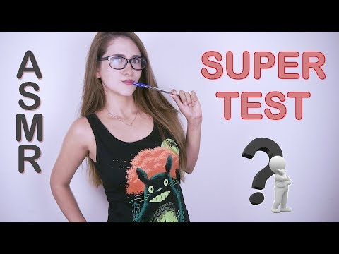 El más preciso TEST de PERSONALIDAD | Asmr español