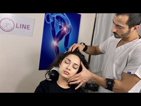 Asmr Massage - Sedef Slept During Facial Massage (Shoulder,Facial,Arm and Palm)