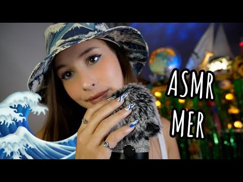 ASMR on se détend sur la côte : BRUITS DE VAGUES, MOUETTES, VENT,... Apaisement & No Talking 🌊 🤫​