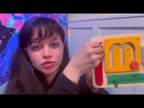 ASMR~ Chaotic Baby Materials in German, French, Spanish, and English